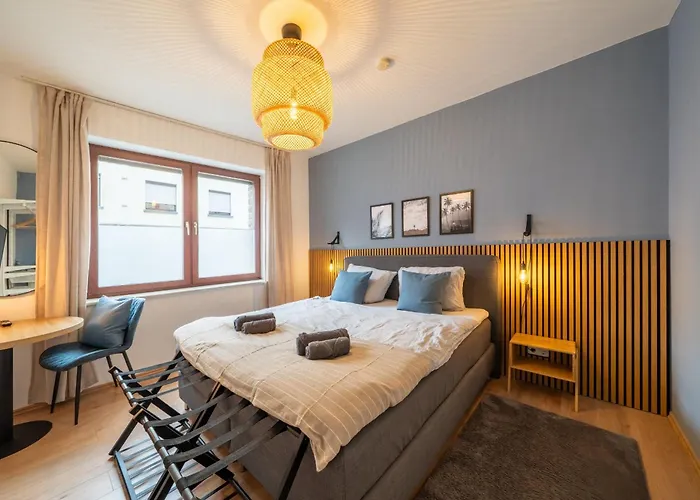 Urban & Chic: 2bdr, Parkplatz Appartement Witten